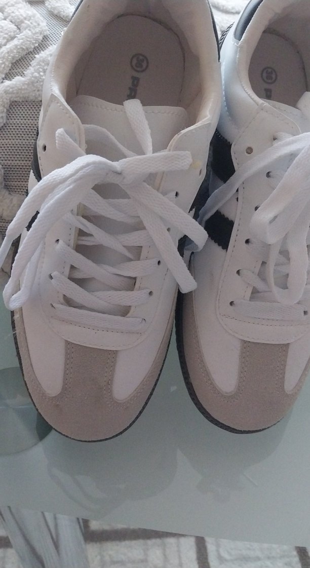 Beyaz Gri Kadın Spor Ayakkabı - Görsel 2