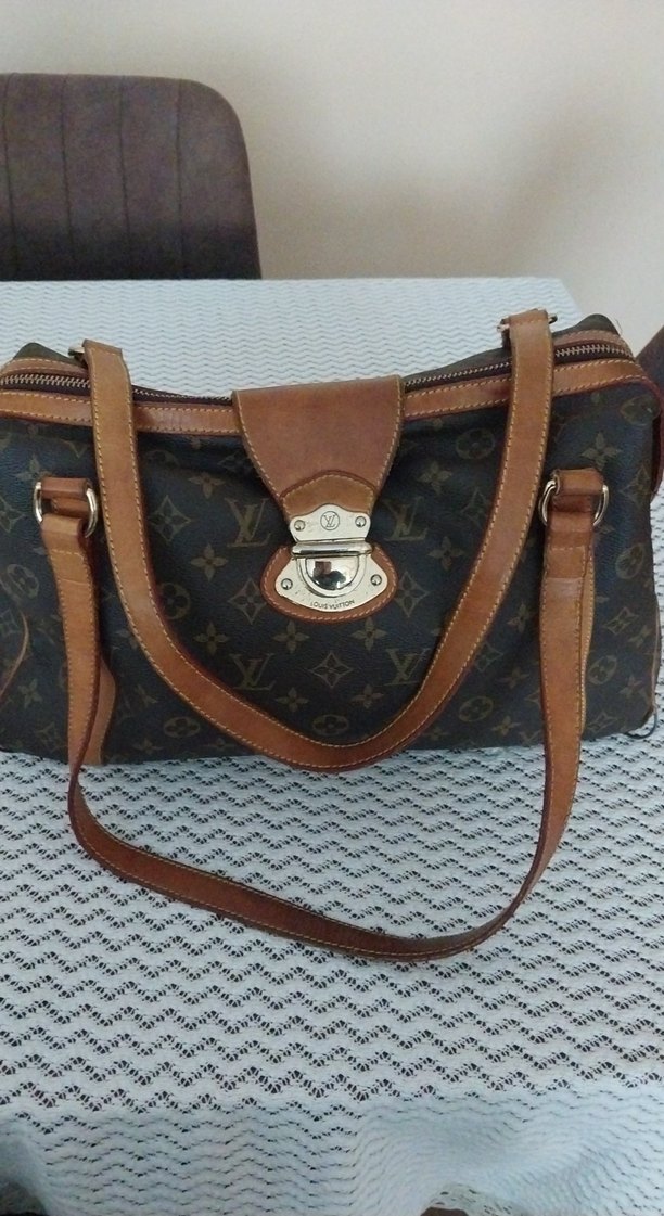 Klasik Fransız Deri Kadın Çantası - Görsel 5