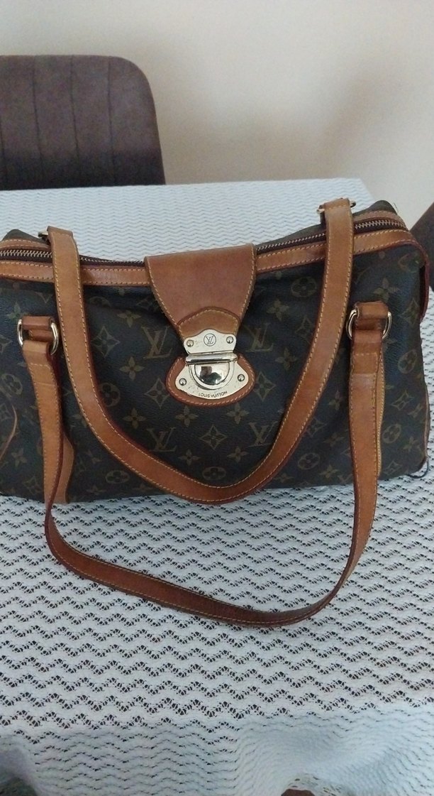 Klasik Fransız Deri Kadın Çantası - Görsel 4