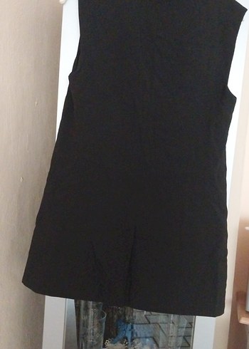 bayan kumaş yelek - Görsel 5