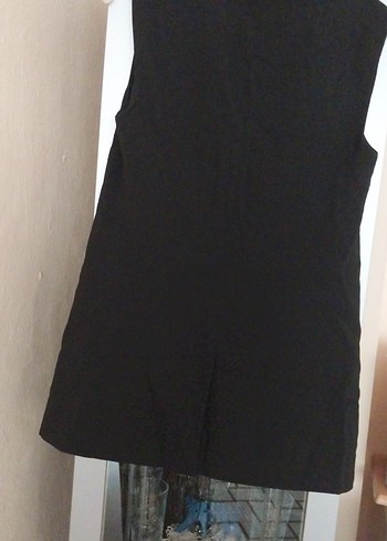 bayan kumaş yelek - Görsel 6