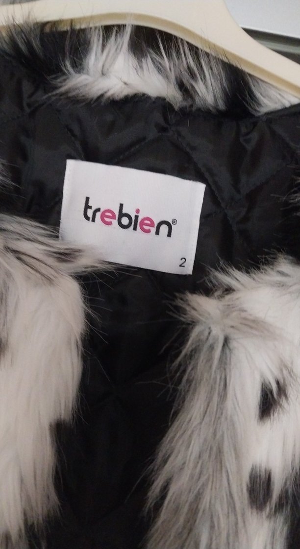 Leopar Desenli Kürk Detaylı Kadın Yelek - Görsel 4