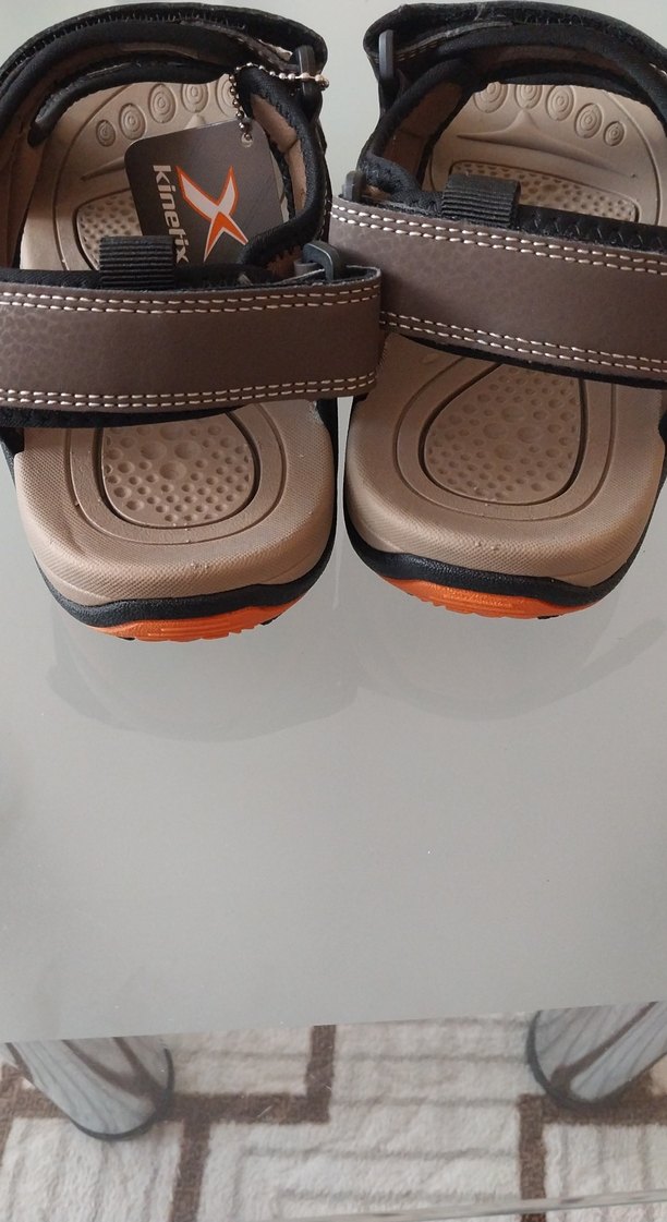 Kinetix Erkek Kahverengi Kayışlı Sandalet - Görsel 5