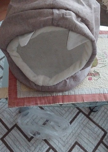 Bej ve Gri Kedi Yatağı - Görsel 2