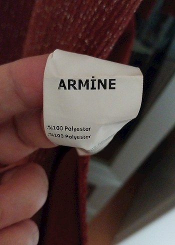 kiremit rengi simlii Kadın Kaban hırka - Görsel 8