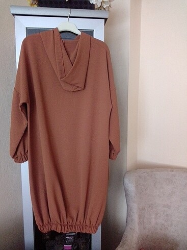 Kapşonlu kap tunik - Görsel 3