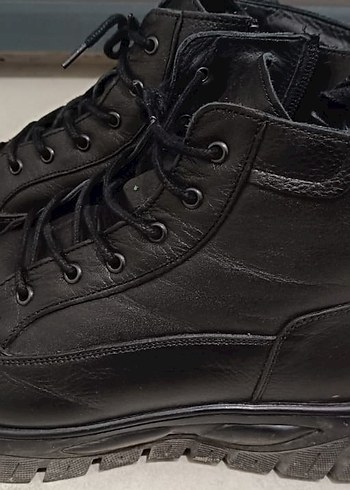 Siyah Erkek Voyager Bağcıklı Bot - Görsel 2