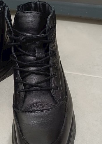 Siyah Erkek Voyager Bağcıklı Bot - Görsel 6