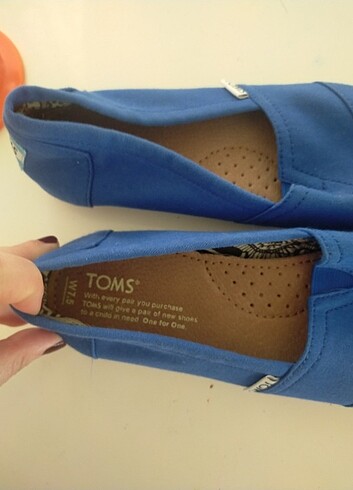 37,5 Beden Orjinal TOms