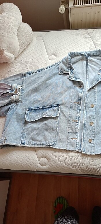 Bershka oversize kot ceket
