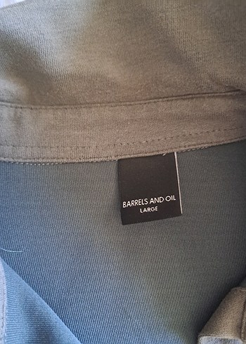 haki Keten Erkek Gömlek Uzun Kollu - Görsel 3