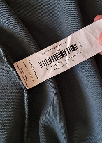 haki Keten Erkek Gömlek Uzun Kollu - Görsel 2