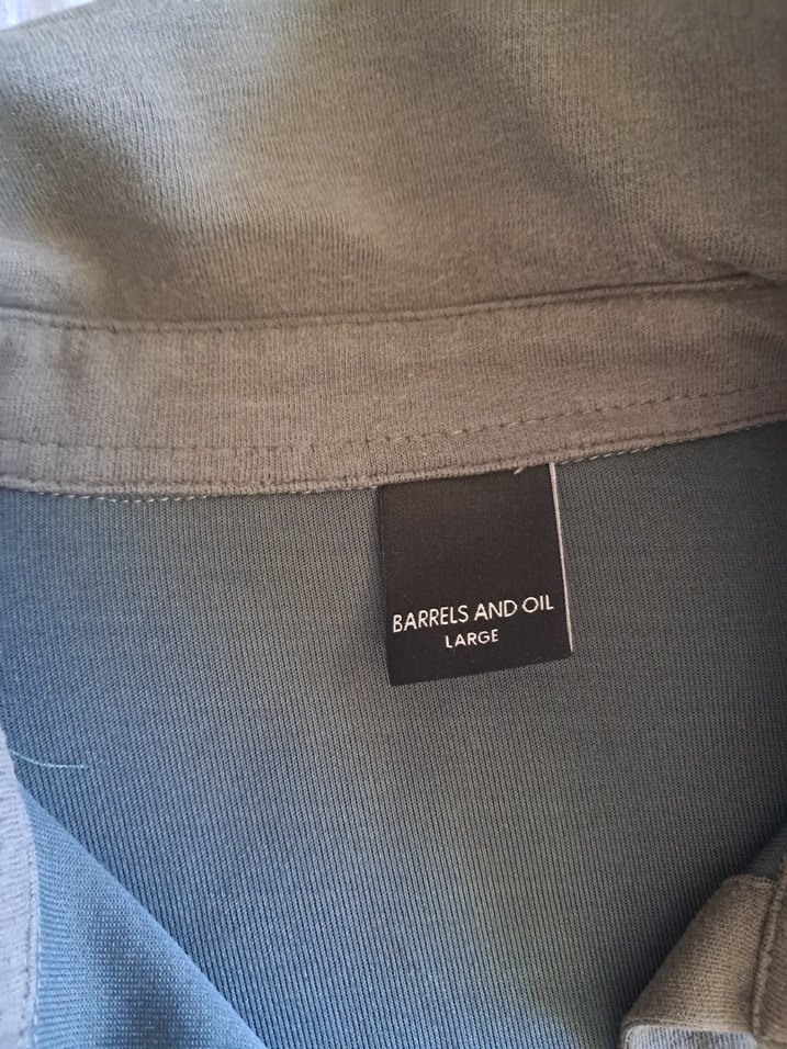 haki Keten Erkek Gömlek Uzun Kollu - Görsel 3