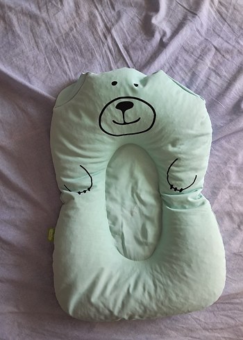 Gri Ayıcık Desenli Bebek yıkama aparatı - Görsel 2