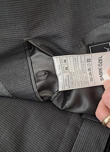 m Beden gri Renk Erkek takım elbise Sabri özel