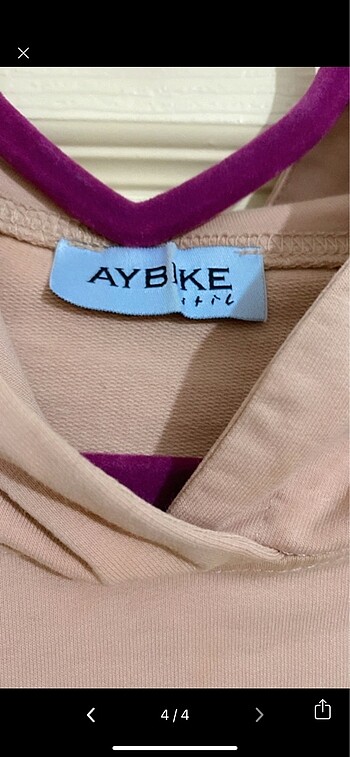 diğer Beden ten rengi Renk Aybikestil kapşonlu kazak