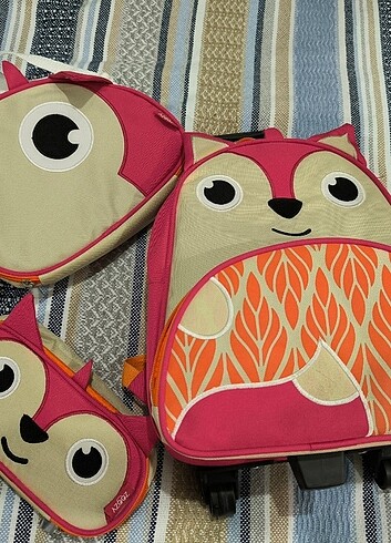 Beden Zoozy tilki üçlü set çanta