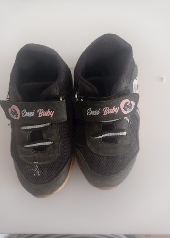 Kız Çocuk Siyah Punk Tarzı Spor Ayakkabı - Görsel 3