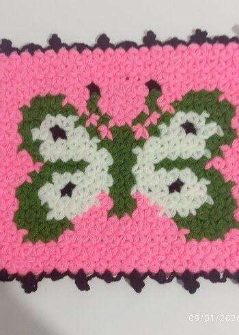 Renkli Baykuş Desenli Banyo lifi - Görsel 4