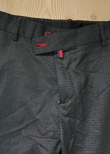 Düğmeli Gri Erkek Denim Pantolon - Görsel 2