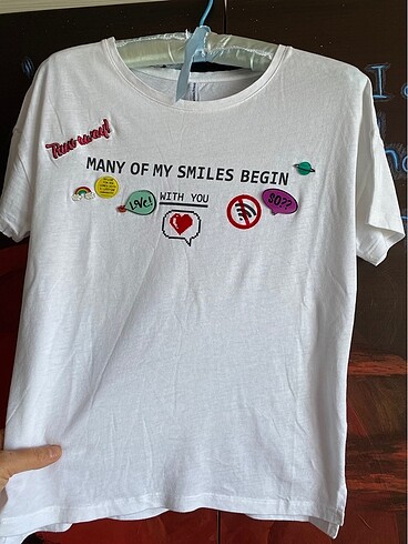 l Beden İkili bohem etek tshirt takım