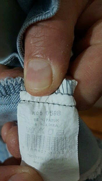 40 Beden mavi Renk Kadın kot ceket
