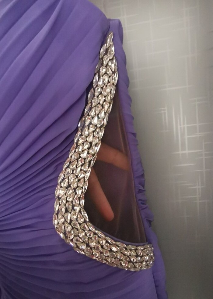 Lila abiye - Görsel 3