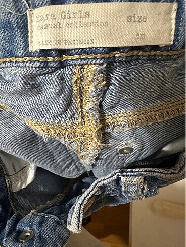 5 Yaş Beden Zara Kids kot şort
