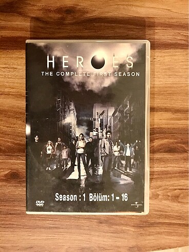 Heroes dizisinin ilk sezonunun tamamı dvd