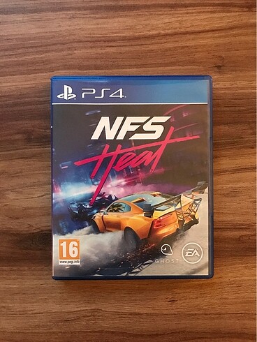 Need for Speed Heat Boş oyun kutusu Nfs ps4