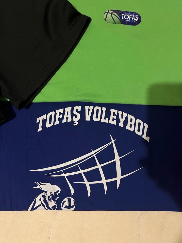 Tofaş Voleybol kız çocuk şort tişört takım - Görsel 3