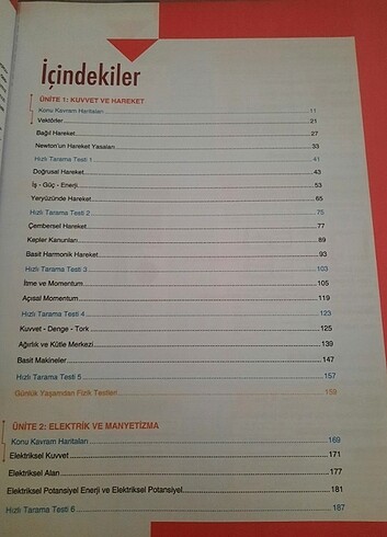  HIZ VE RENK AYT Fizik Soru Bankası 