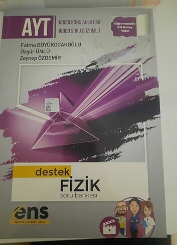 ENS YAYINLARI AYT Fizik Soru Bankası 