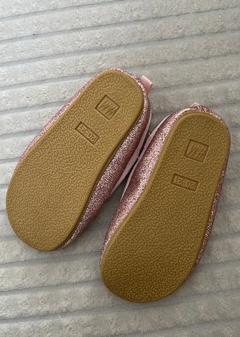 Pembe Simli Kız Babet Ayakkabı - Görsel 3