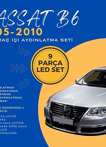 Passat B6 LED İç Aydınlatma Seti