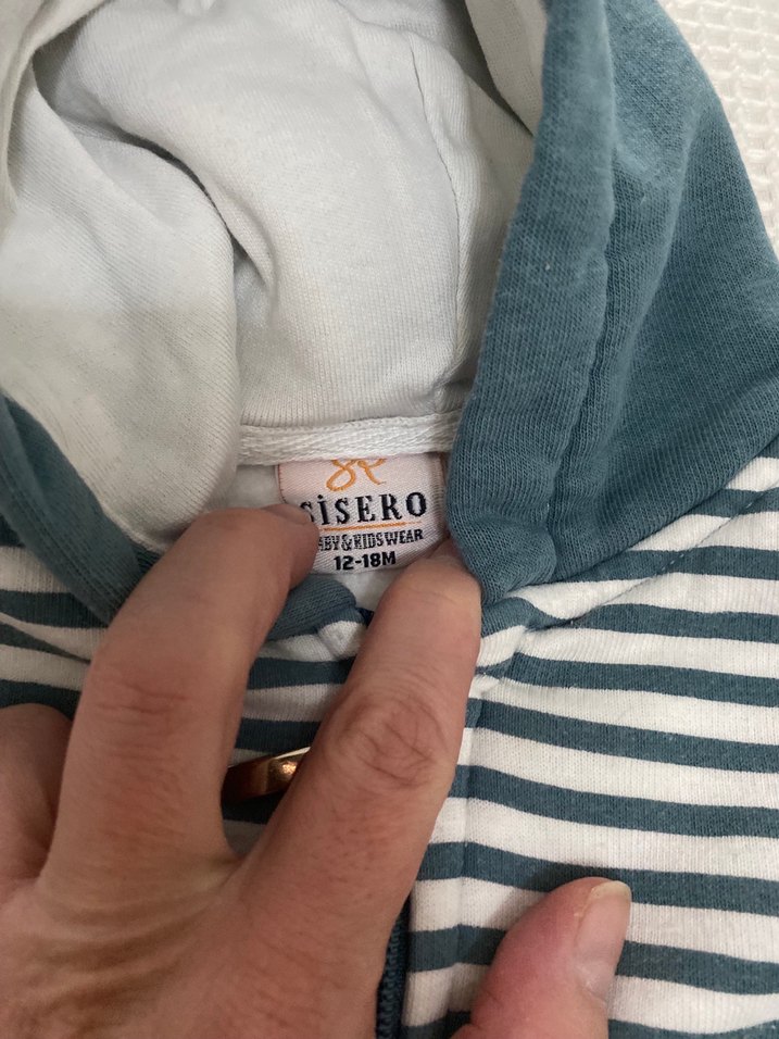 Gri Fermuarlı Bebek Erkek Takımı - Görsel 3