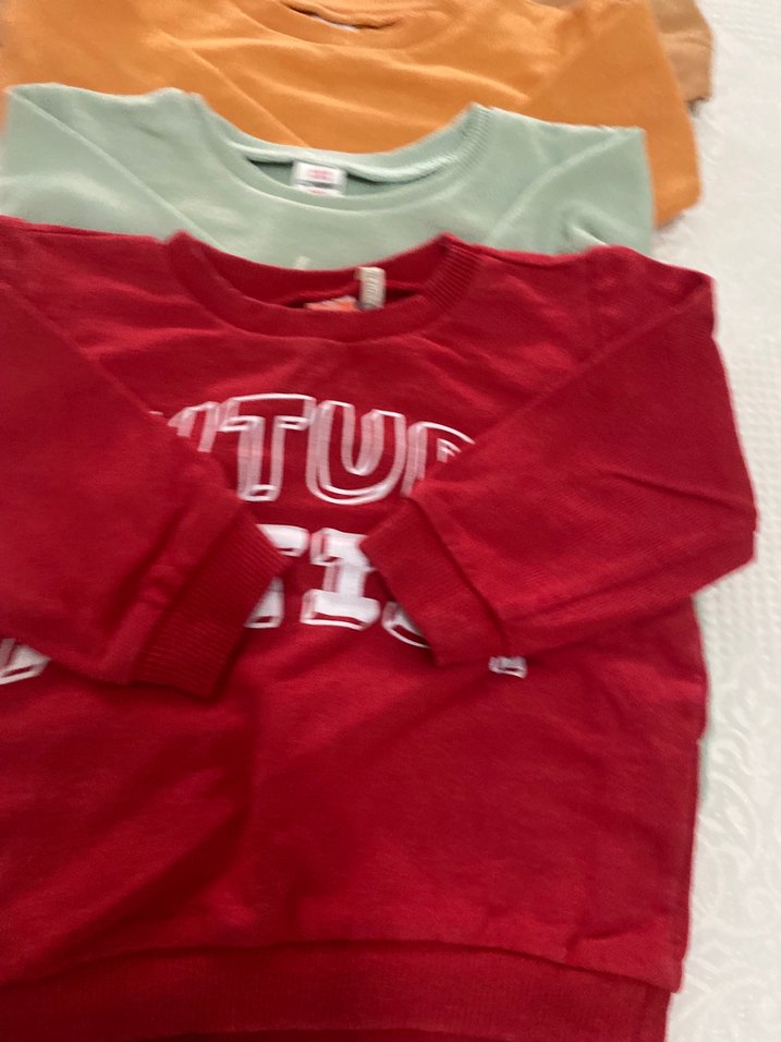 Erkek Çocuk Çok Renkli Uzun Kollu Tişört Seti - Görsel 3