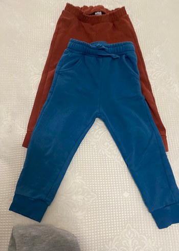 Gri Erkek Çocuk Rahat Kesim Pantolon - Görsel 2