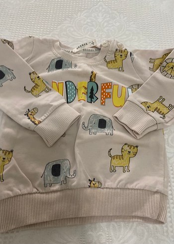 Gri Baskılı Bebek Erkek Kıyafet Takımı - Görsel 3