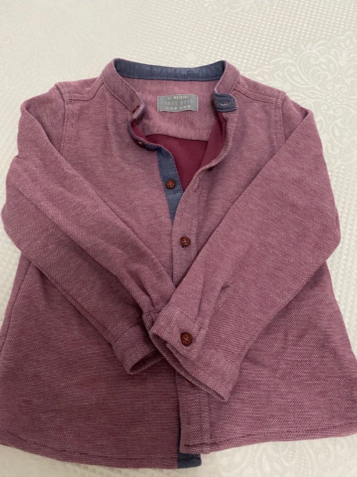 Siyah Pamuklu Erkek Gömlek, Uzun Kollu, Düğmeli - Görsel 4