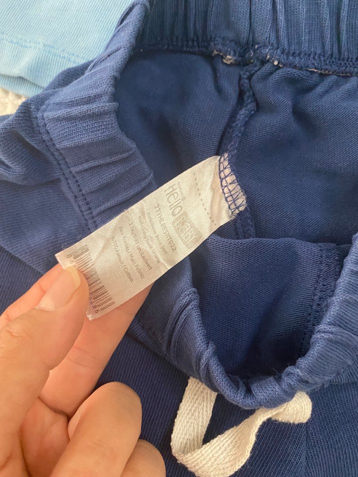 Erkek Çocuk Pamuklu Basic Şort Seti - Görsel 2