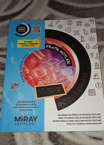 10. Sınıf Kimya Kitabı ( Miray Yayınları)