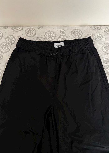 Diğer Siyah yüksek bel paraşüt pantolon