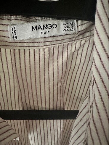 xs Beden Mango gömlek