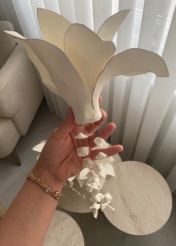 Bej Rengi bohça çicekleri - Görsel 3