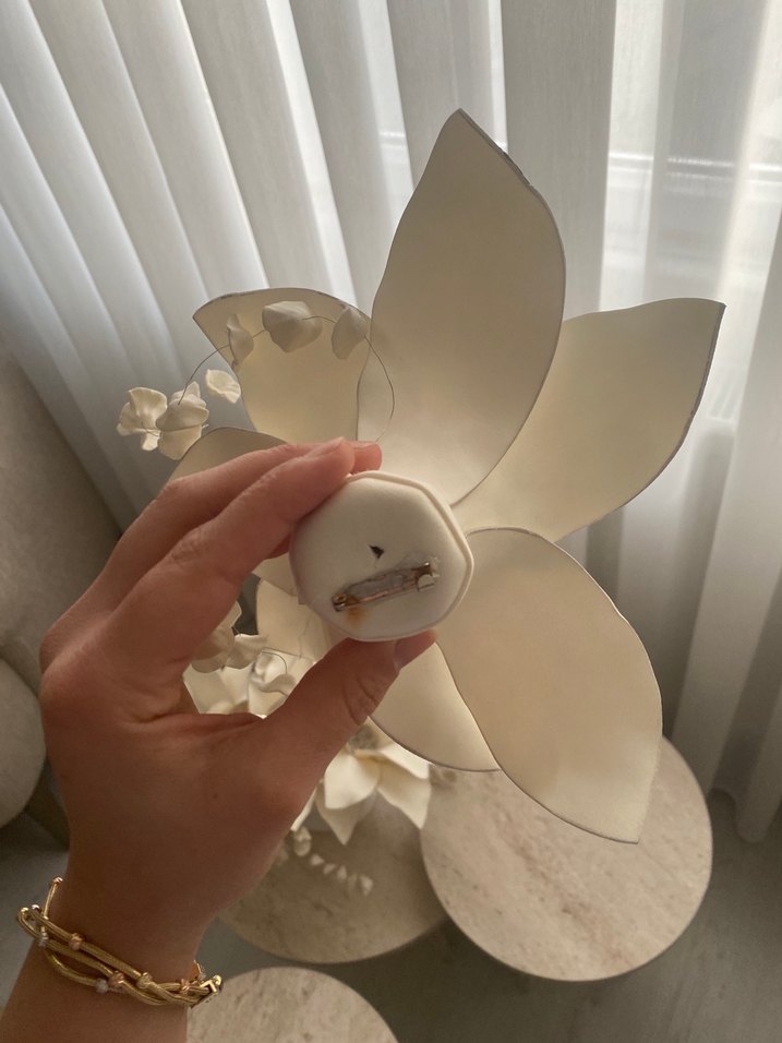 Bej Rengi bohça çicekleri - Görsel 2