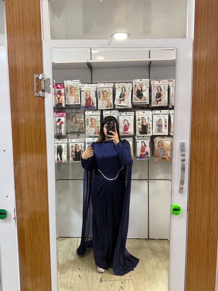 Tesettür abiye elbise - Görsel 2