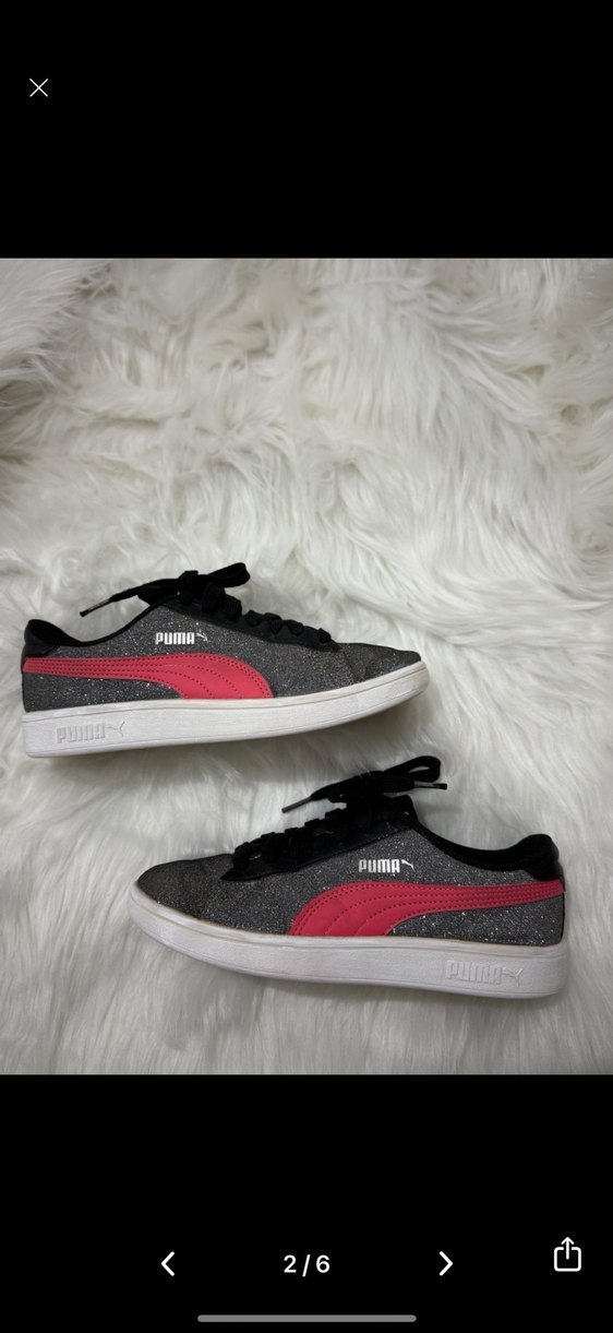 Puma Smash V2 Glitz Glam Kadın Spor Ayakkabı - Görsel 2