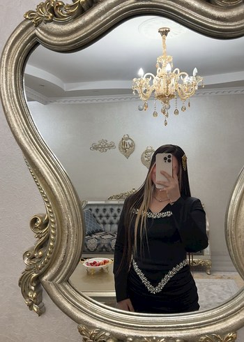 Taşlı abiye elbise - Görsel 2