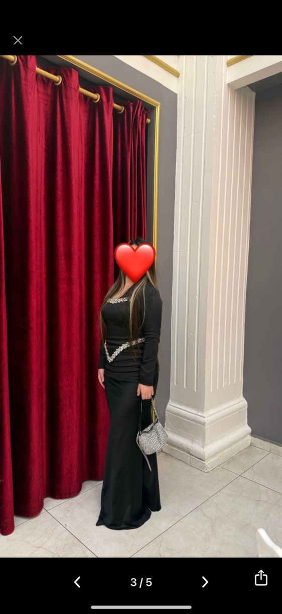 Korseli abiye elbise - Görsel 3